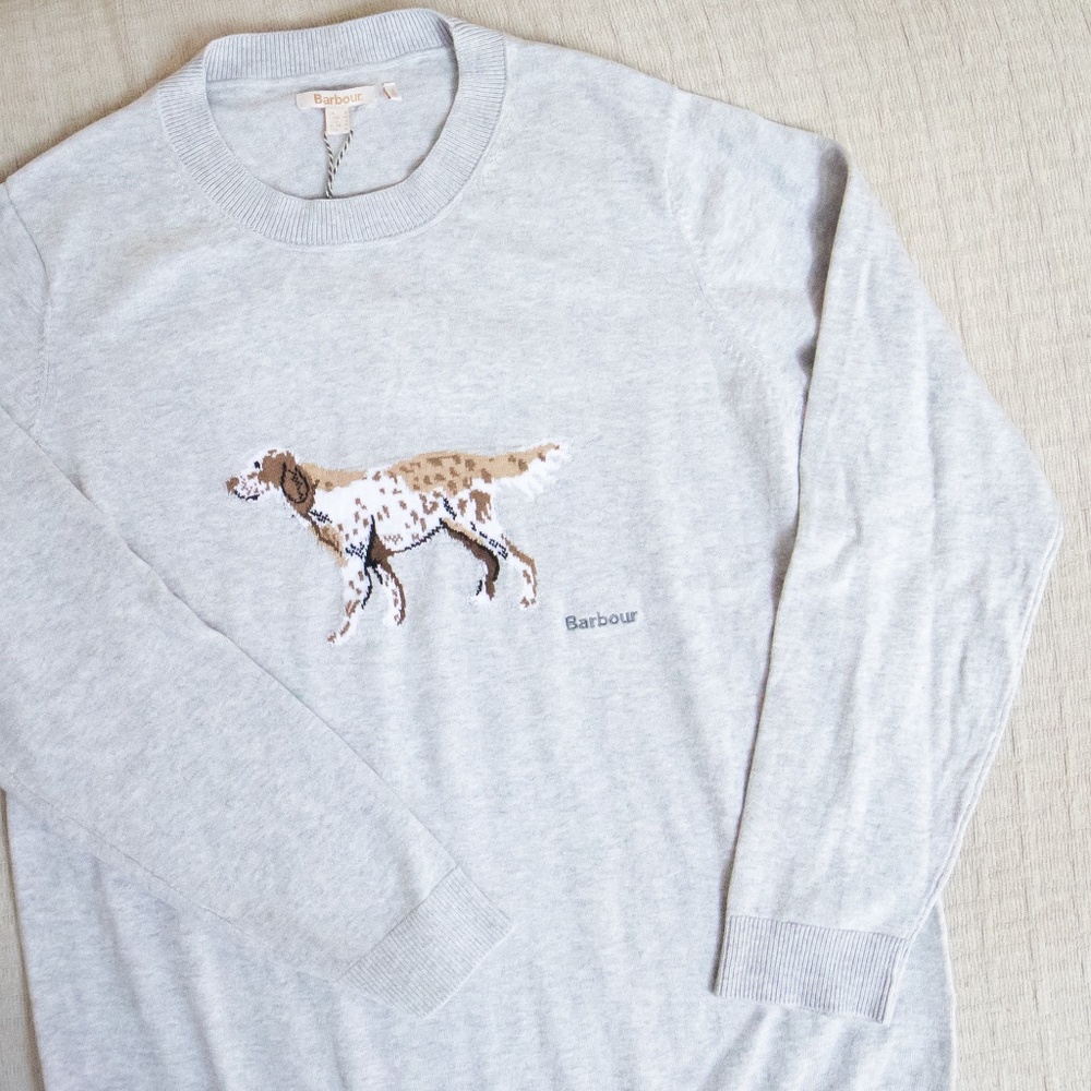 NWT Barbour Women's Mari Crew Sweater